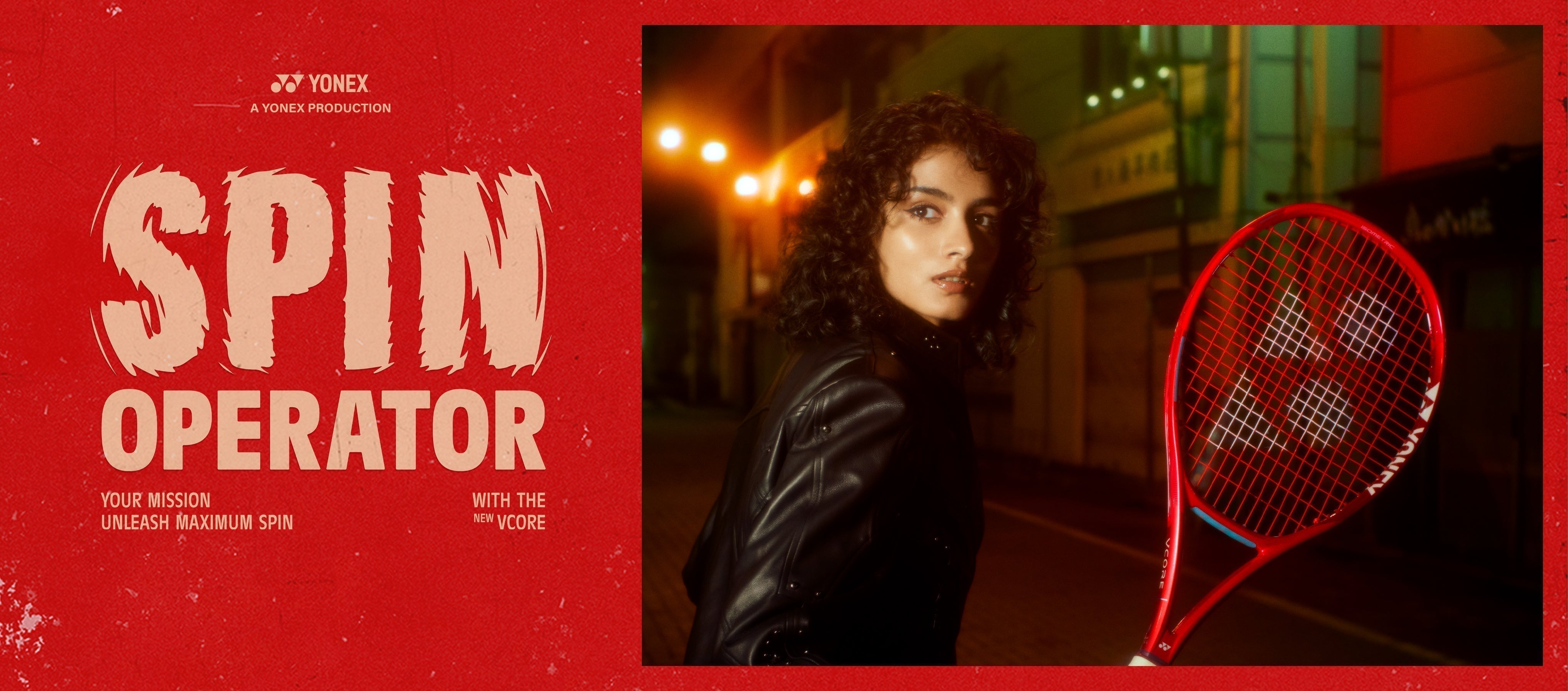 New VCORE Racquet Series: SPIN ACCESS GRANTED – Yonex USA