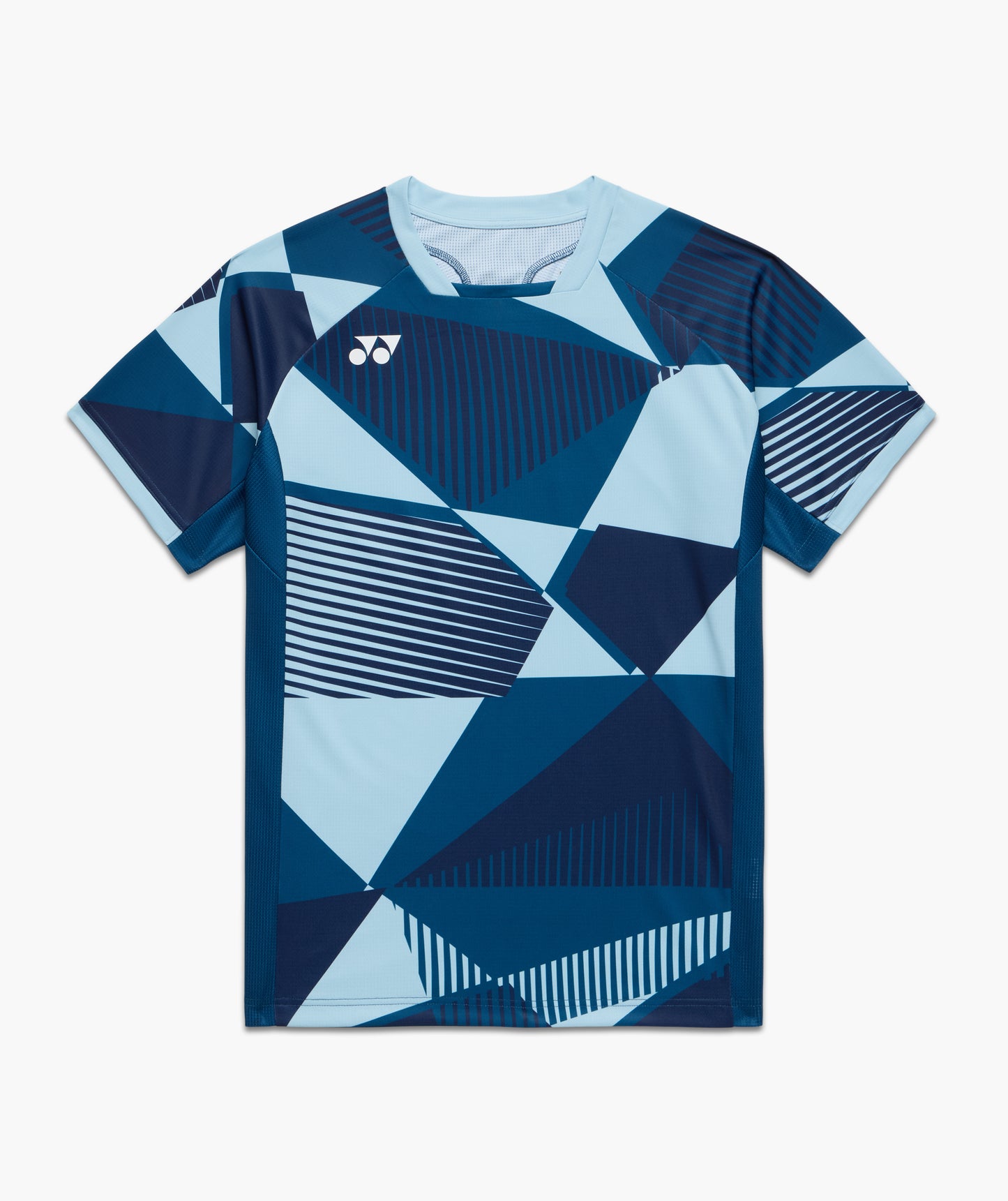 ALL ENGLAND GEO-PATTERN CREW NECK SHIRT