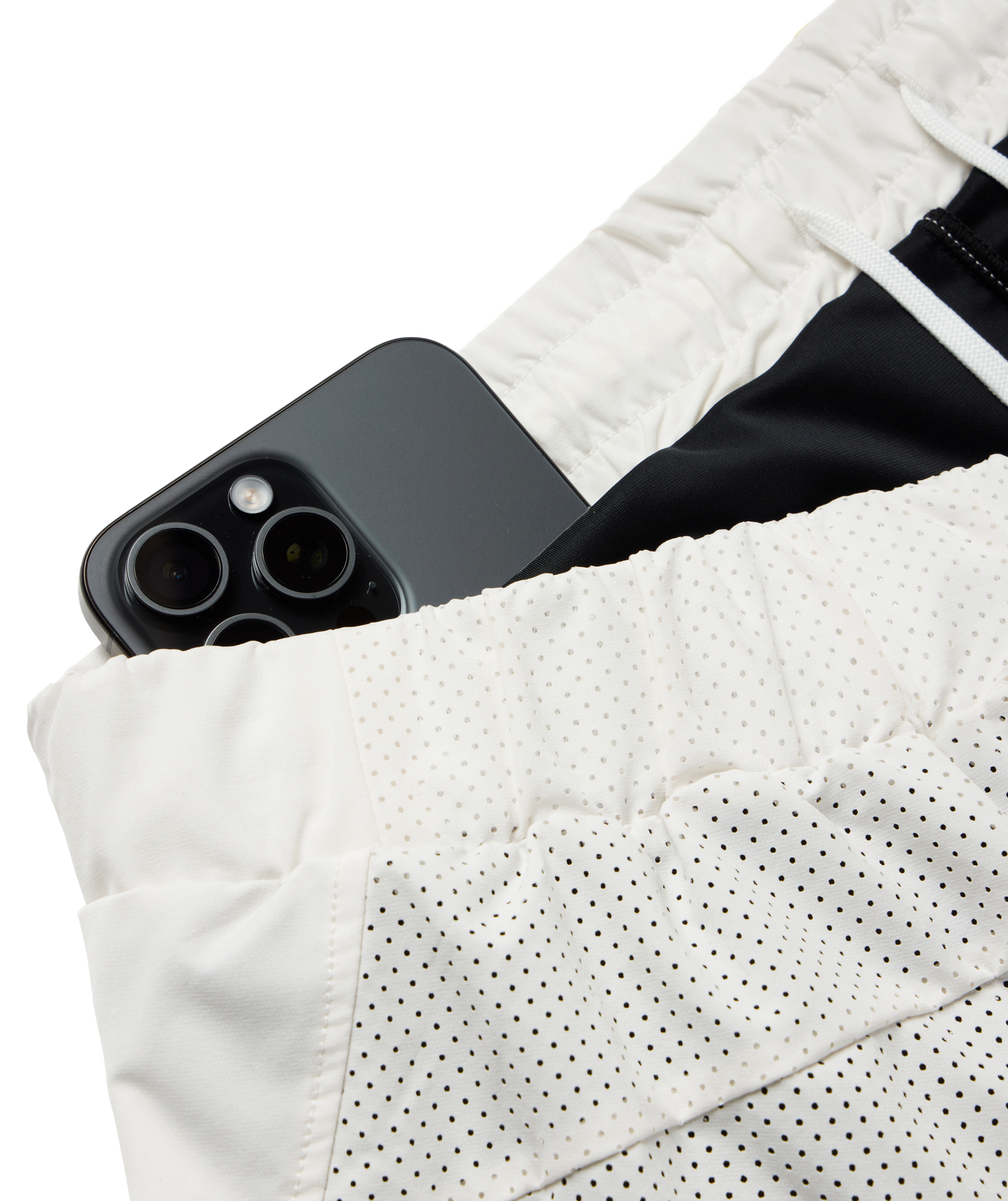 ACTIVEWEAR SHORTS WITH BUILT-IN SHORTS