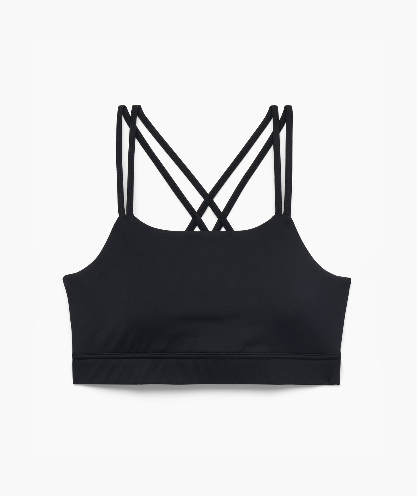 DOUBLE CROSS-BACK SPORTS BRA