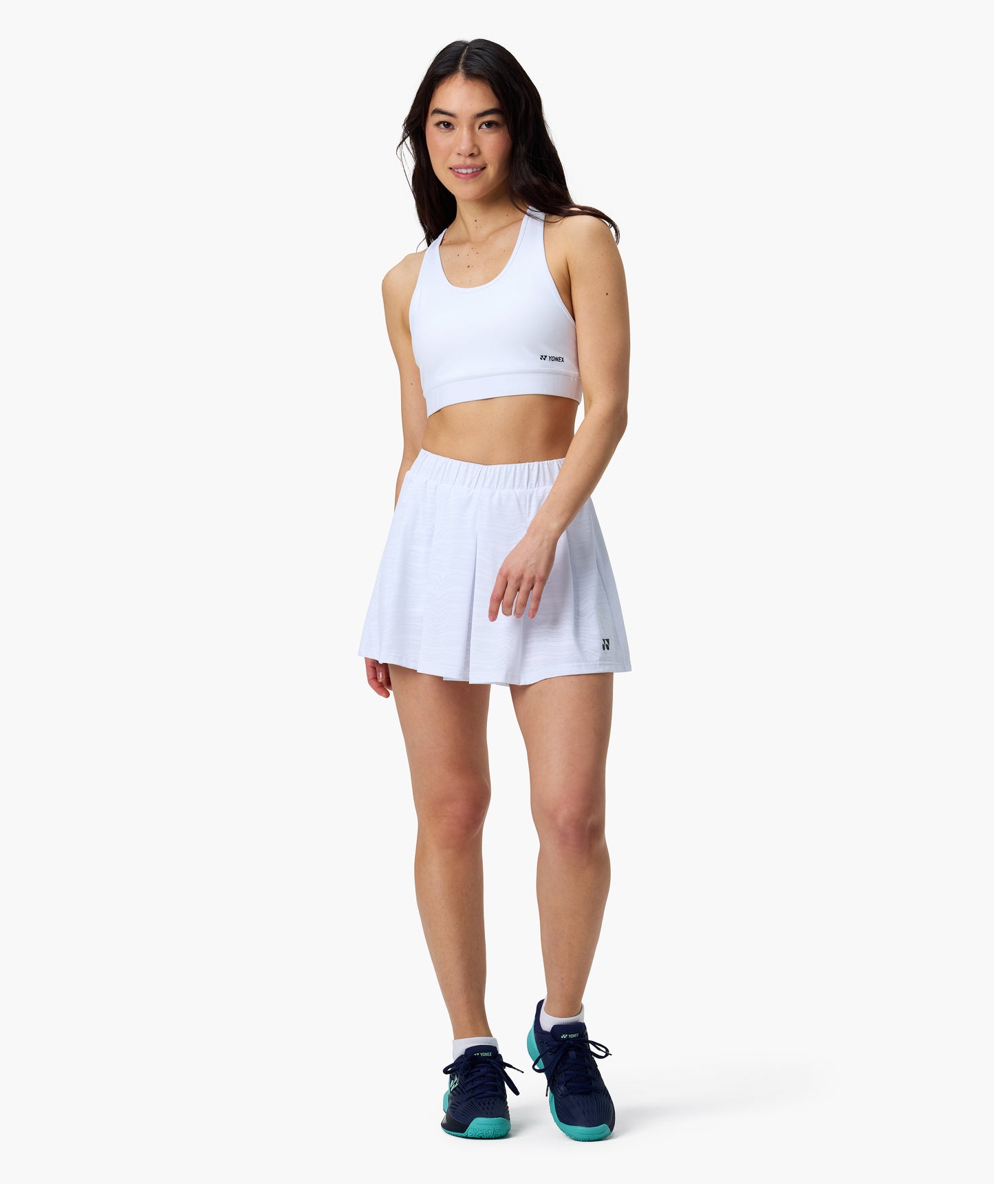 PLEATED SHORTS WITH INNER SHORTS