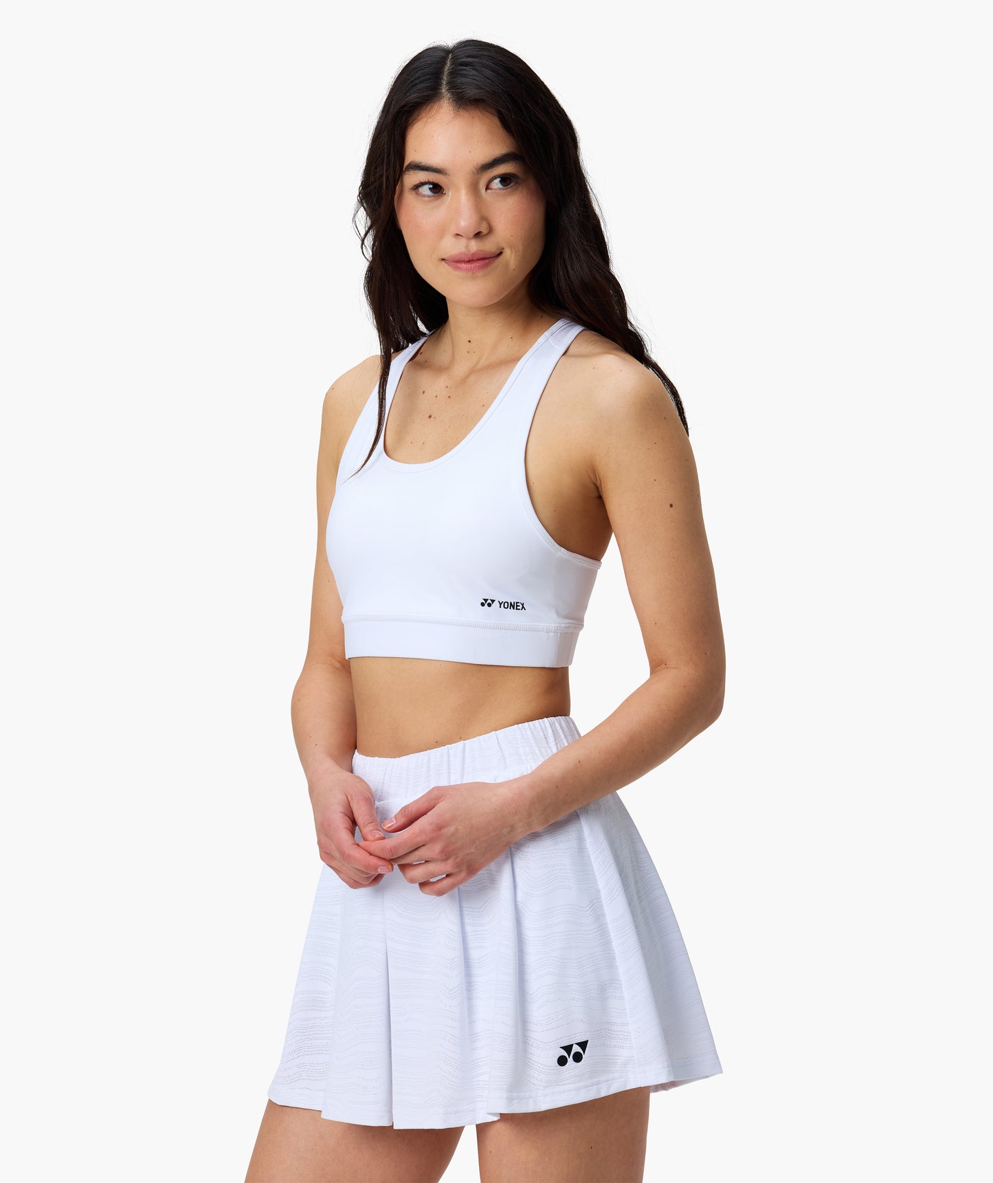 PLEATED SHORTS WITH INNER SHORTS