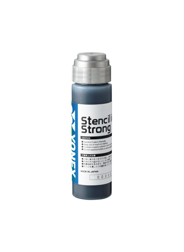 STENCIL RACQUET INK STRONG