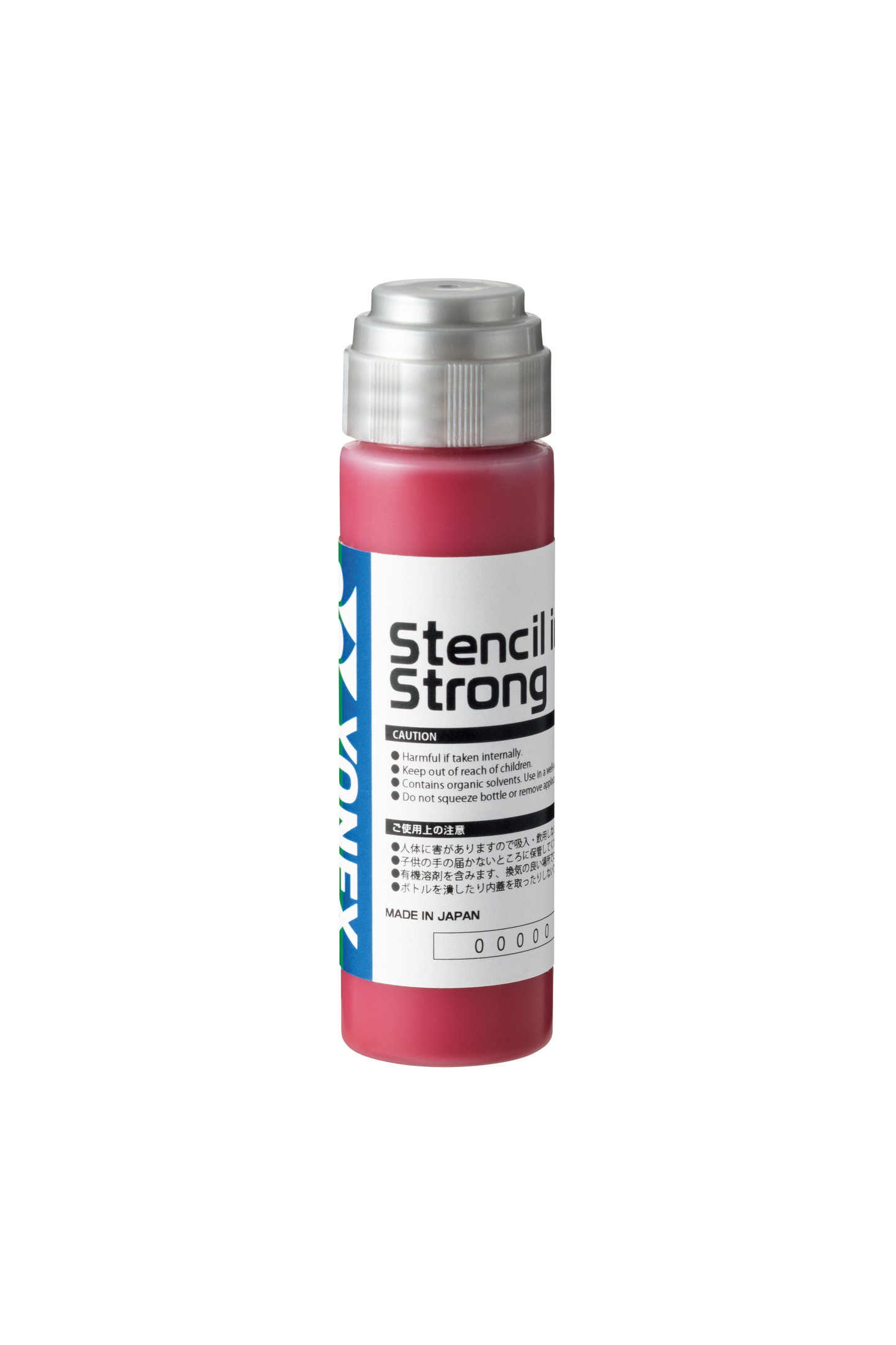 STENCIL RACQUET INK STRONG