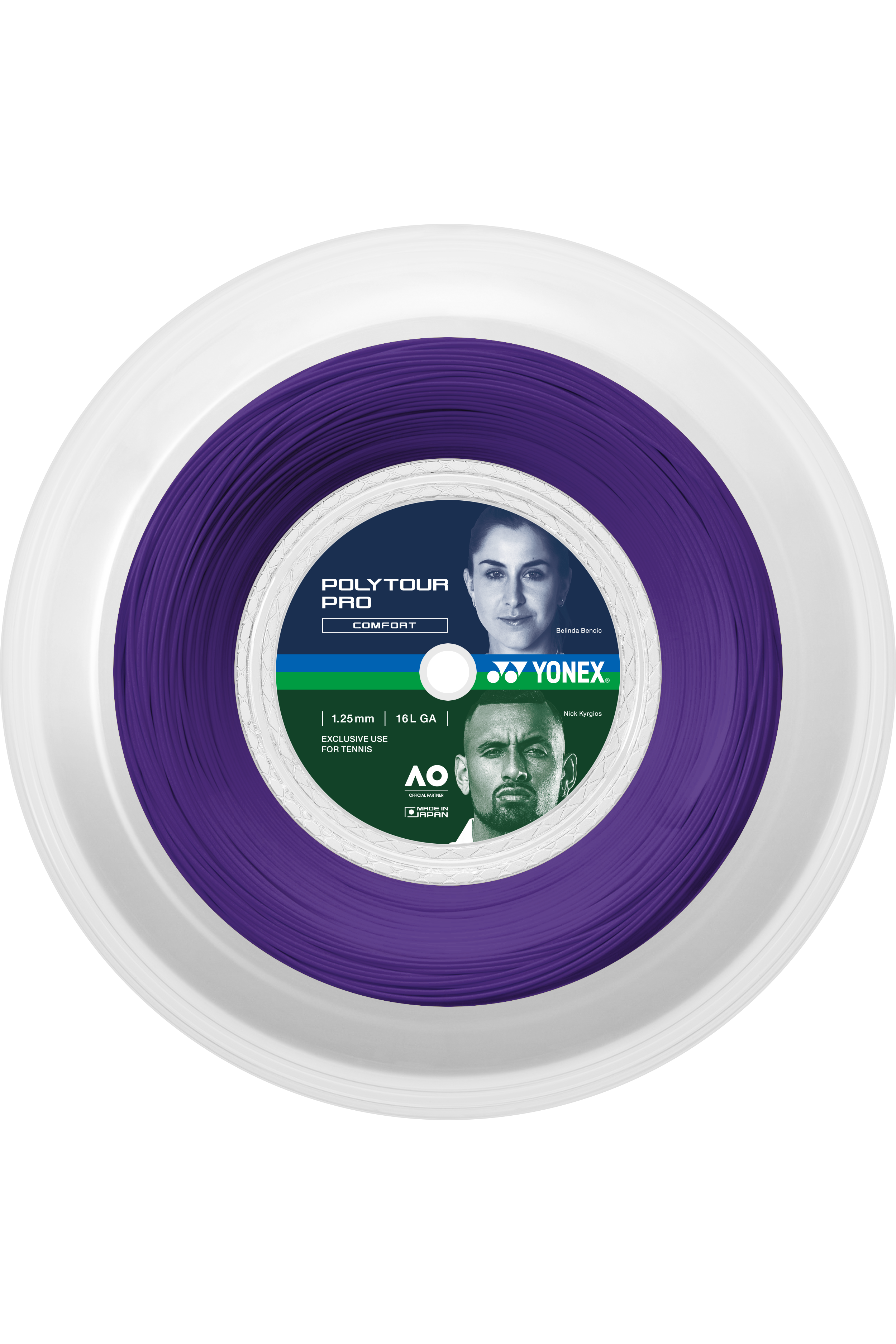 POLYTOUR PRO 125 - REEL (MIDNIGHT PURPLE) – Yonex USA