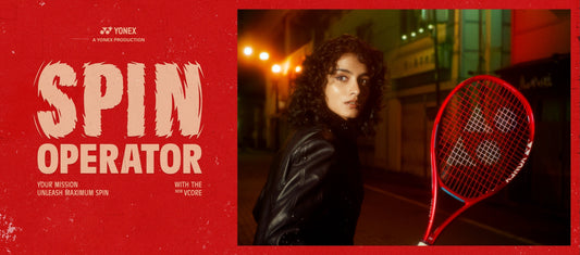 New VCORE Racquet Series: SPIN ACCESS GRANTED