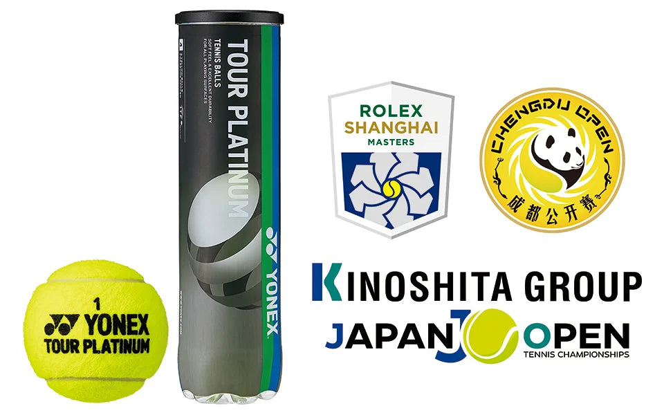 Yonex Becomes the Official Tennis Ball Supplier for 3 ATP Tournaments Starting in 2025