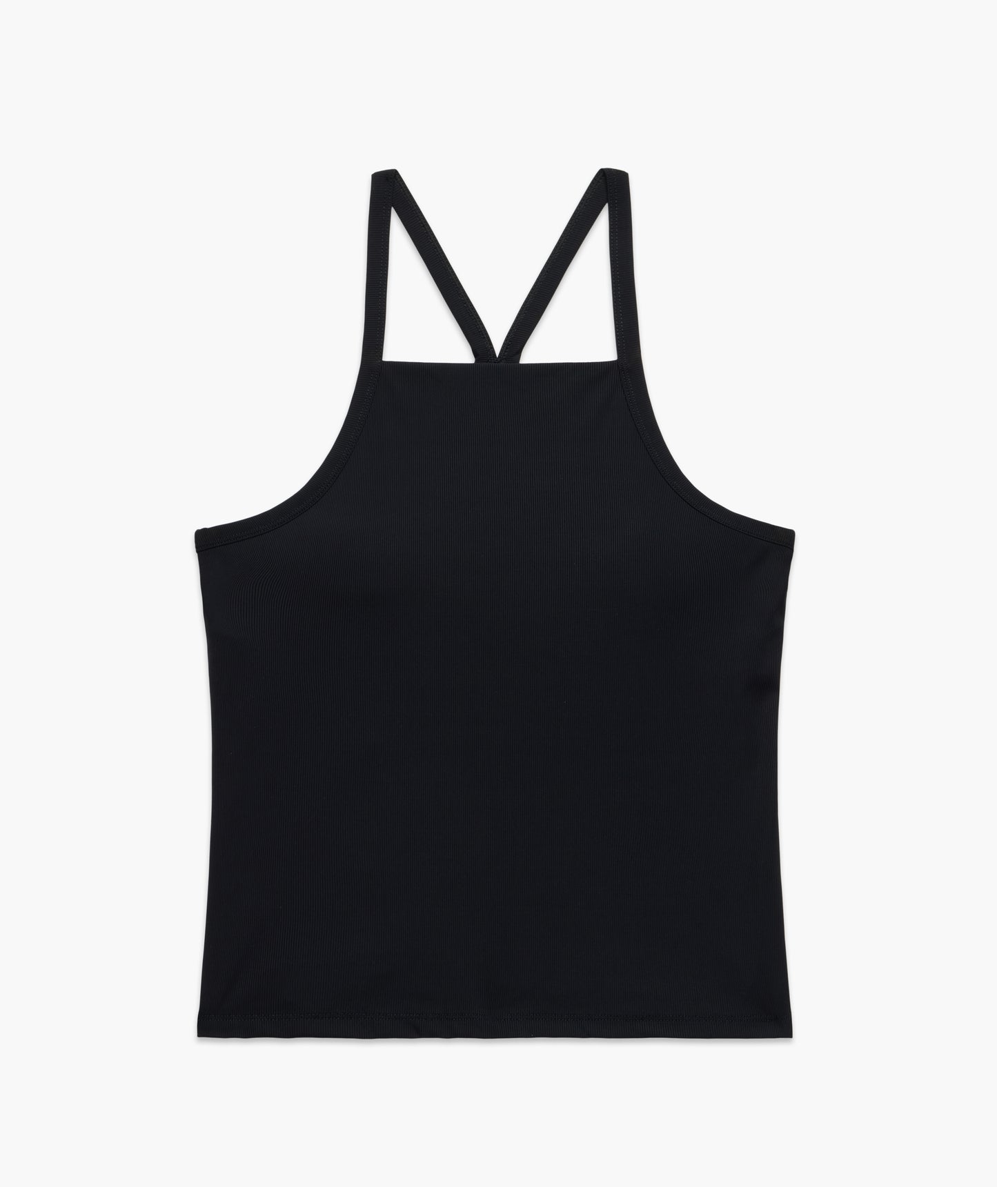 CROSS-BACK TANK WITH BUILT-IN BRA