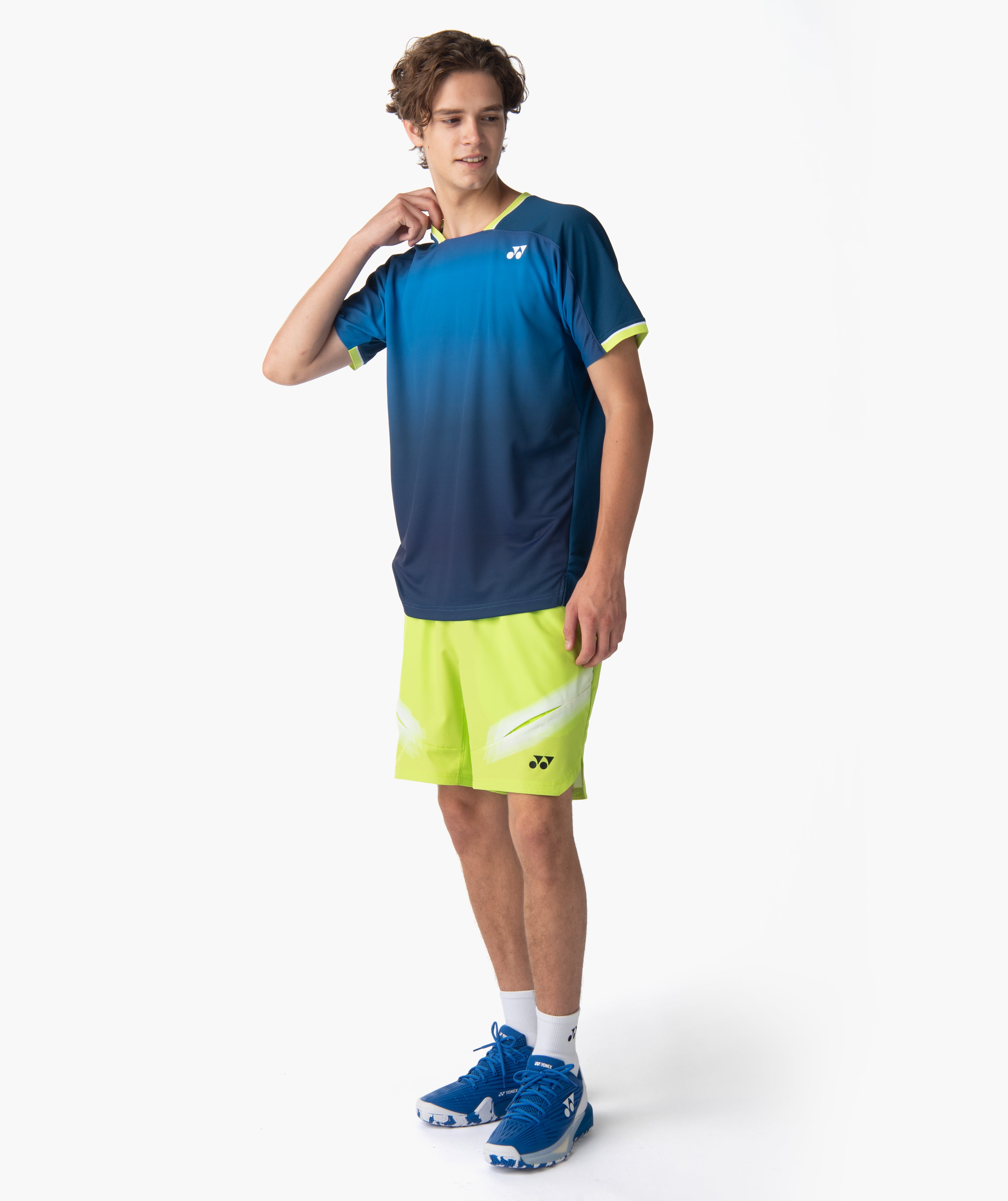 YONEX グラデーションデザイン Tシャツ ISOMETRIC GRADIENT TOURNAMENT SHIRT – Yonex USA