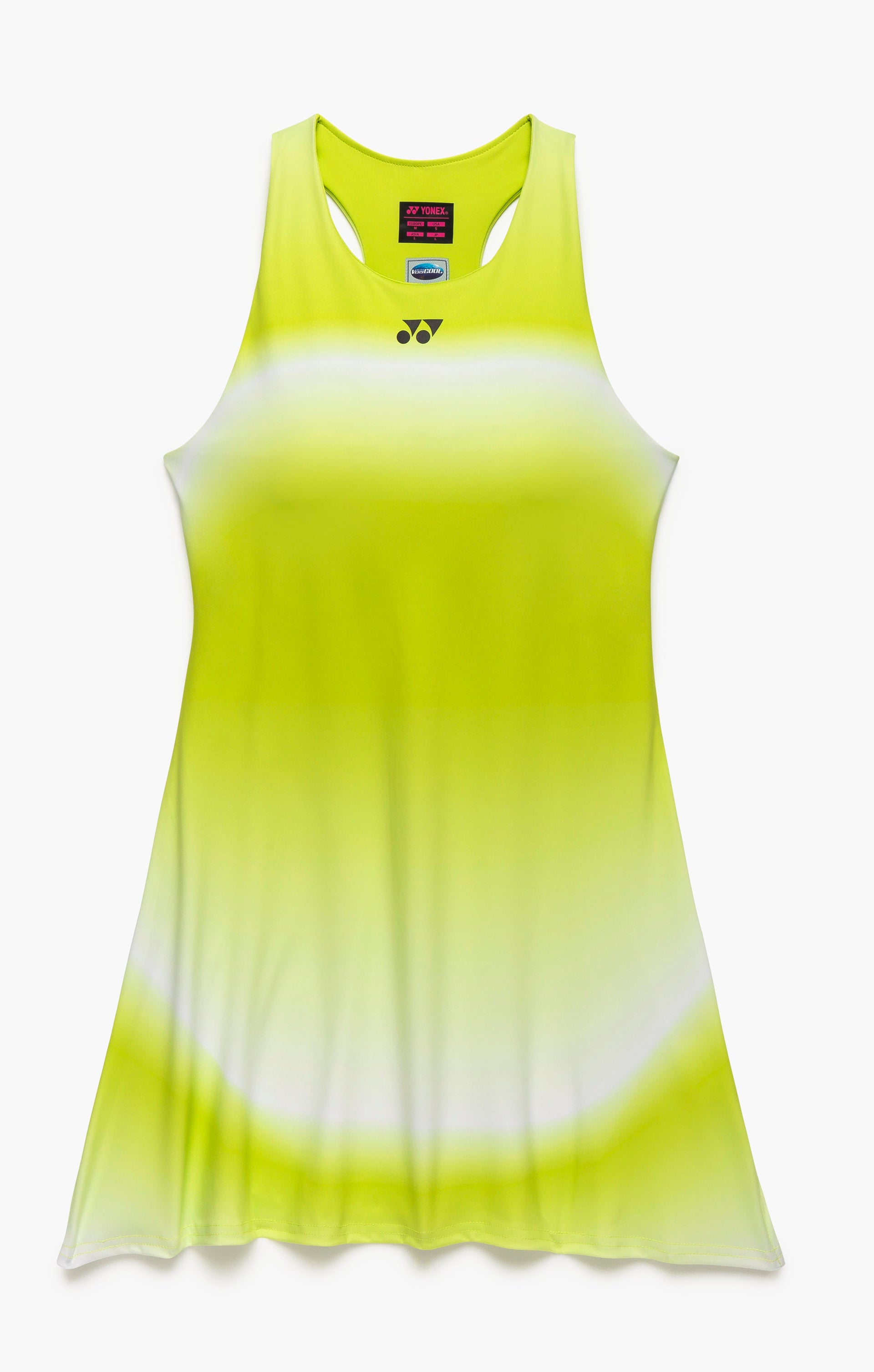 yellow tennis dress ISOMETRIC GLOW COURT DRESS – Yonex USA