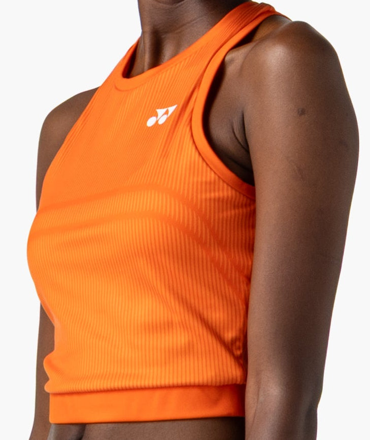 ISO-GLOW RIBBED CROPPED TOURNAMENT TANK – Yonex USA