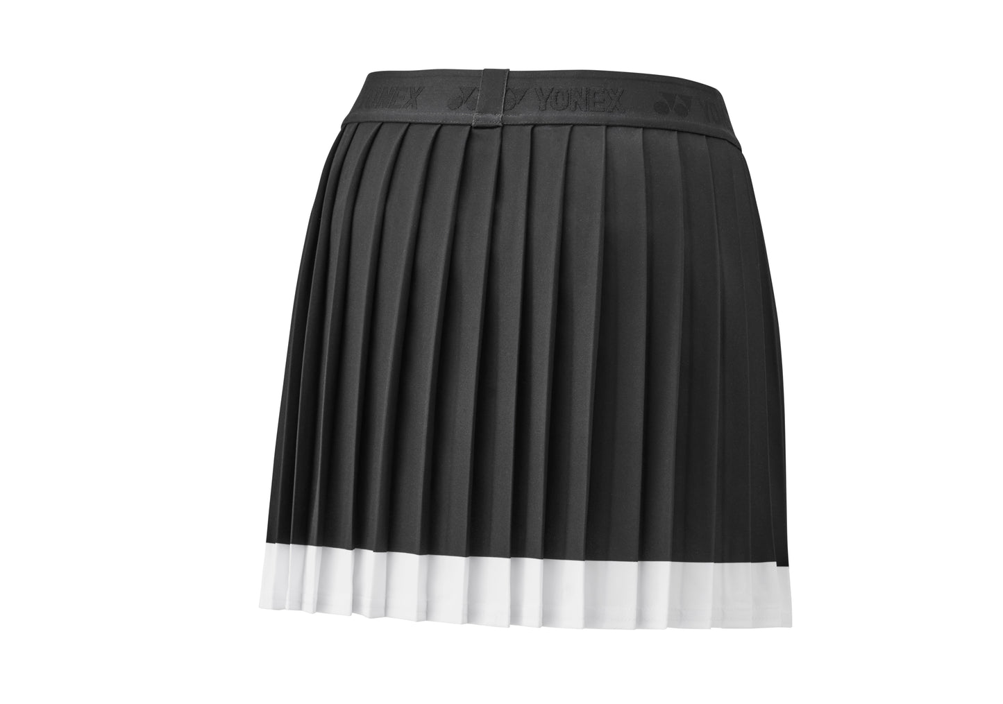 CONTRAST PLEATED TENNIS SKIRT WITH INTEGRATED SHORTS