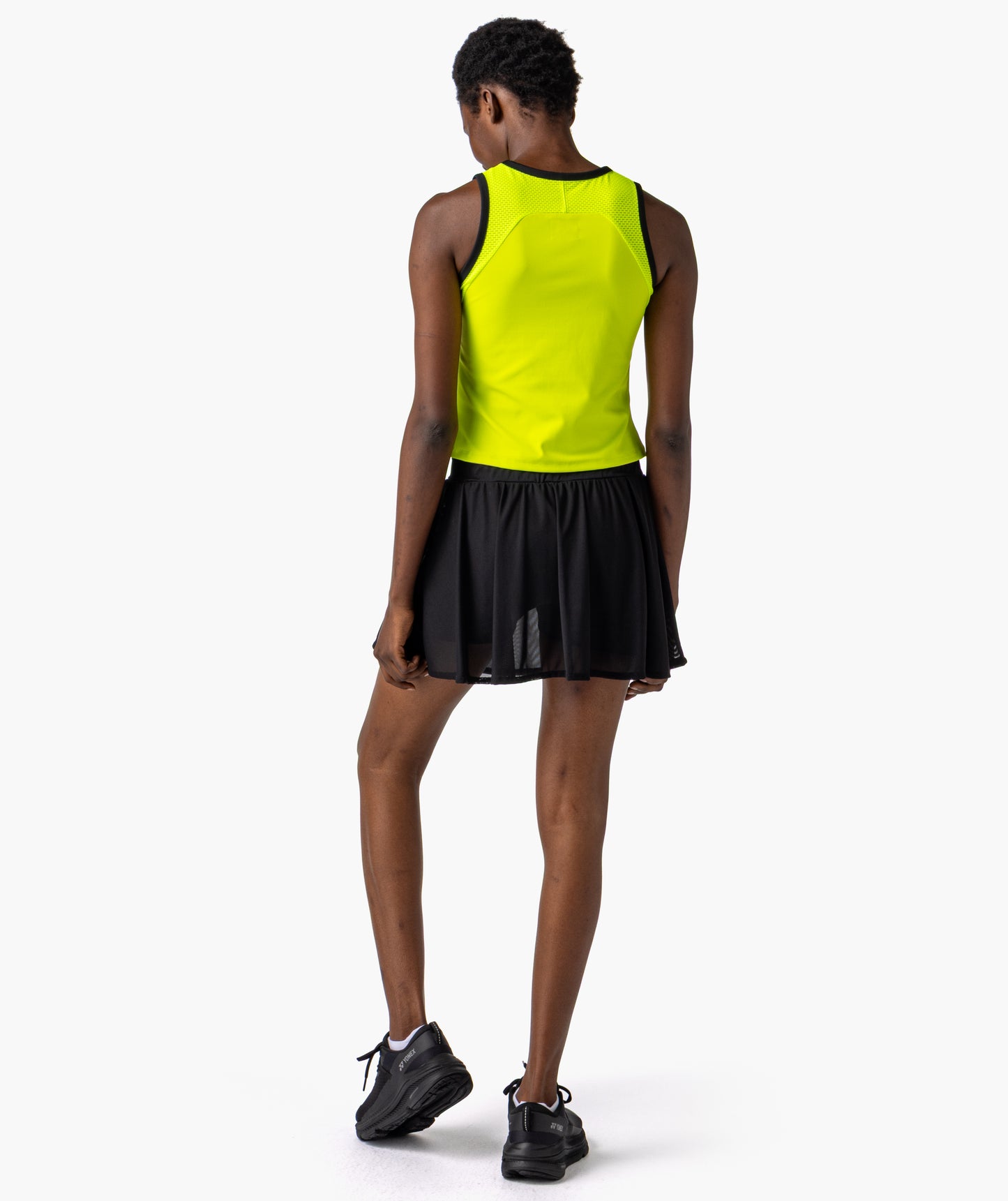SHEER COMPETITION SKIRT WITH BUILT-IN SHORTS