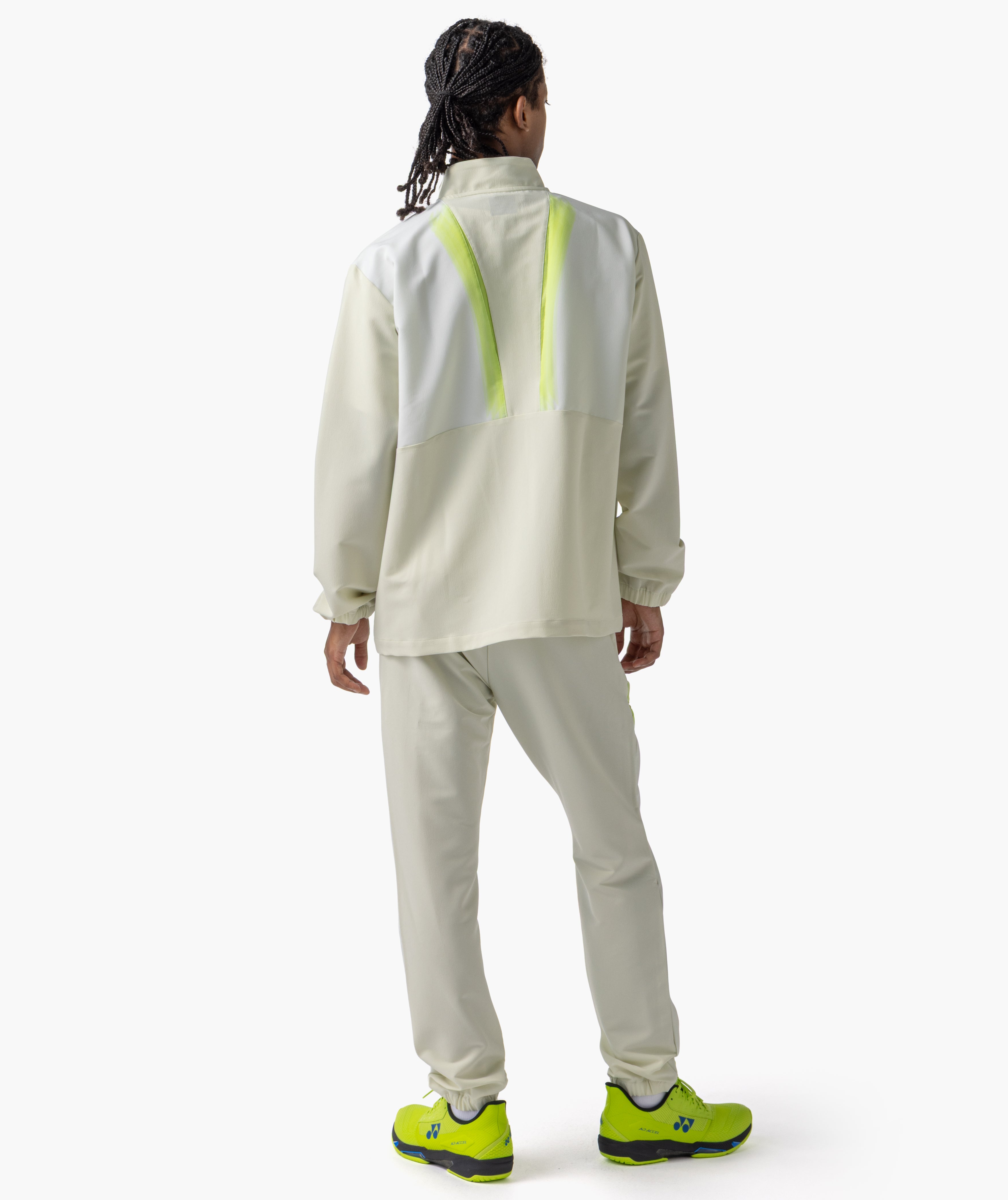 YONEX バドミントンウェア Lサイズ ホワイト/イエロー FLASH LINE TOURNAMENT JACKET – Yonex USA