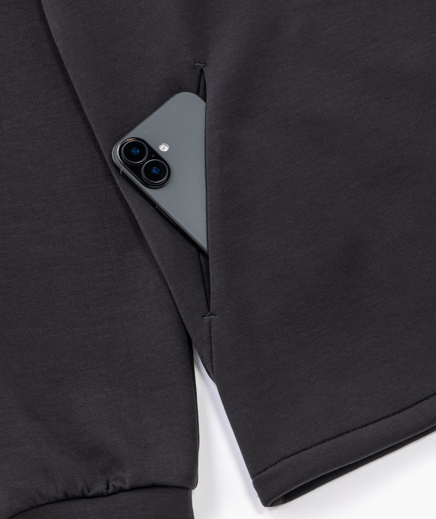 CENTER MOCK NECK FULL ZIP
