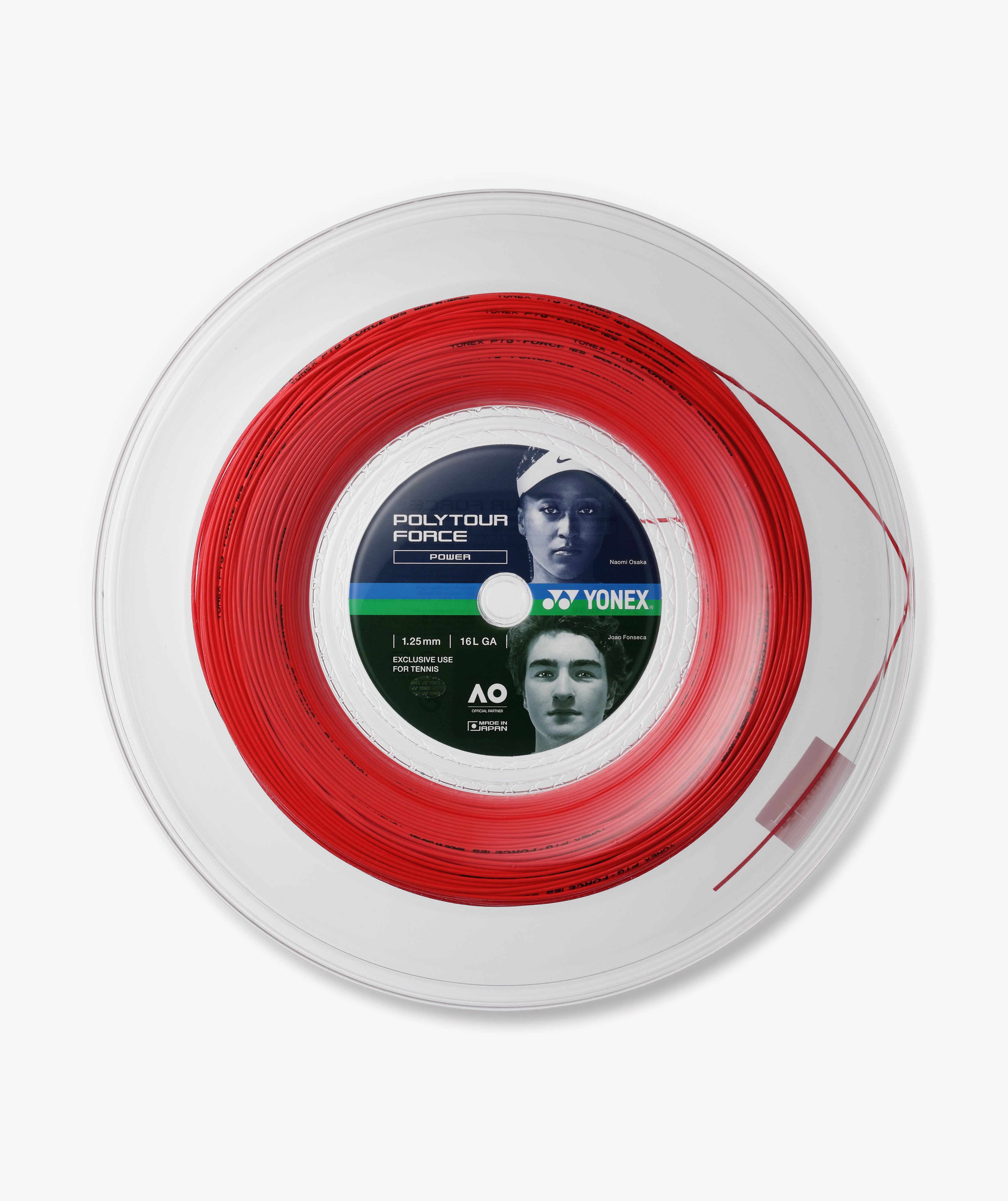 POLYTOUR FORCE 125 - REEL – Yonex USA