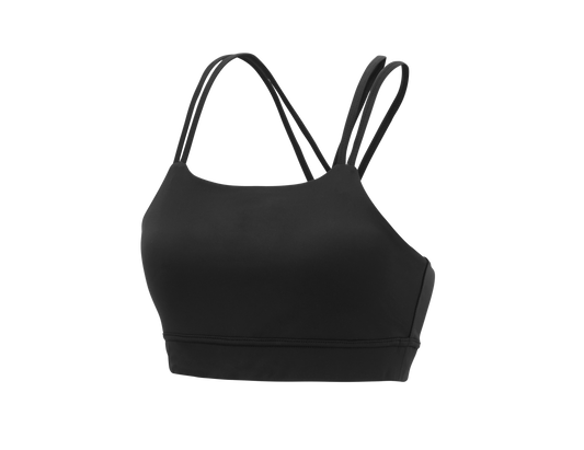 DOUBLE CROSS-BACK SPORTS BRA