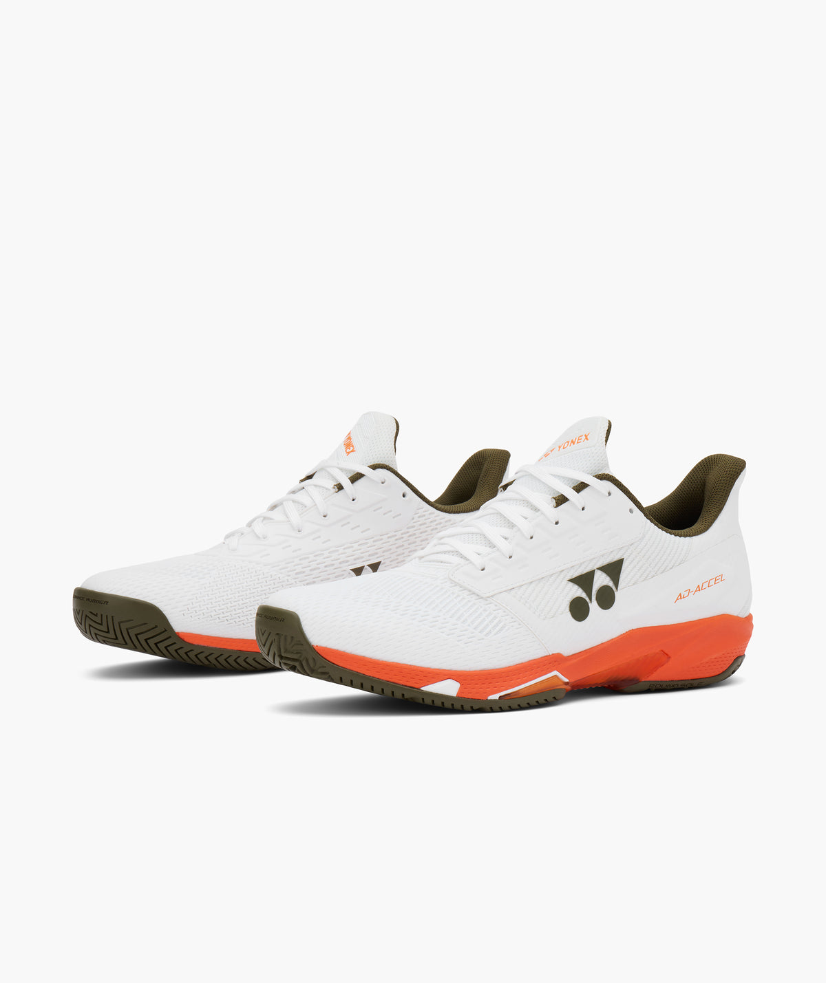 Yonex Power Cushion AD-ACCEL Mens Tennis Shoes White Orange Size 11.5 NEW Yonex Power Cushion Ad-Accel Men main image 3