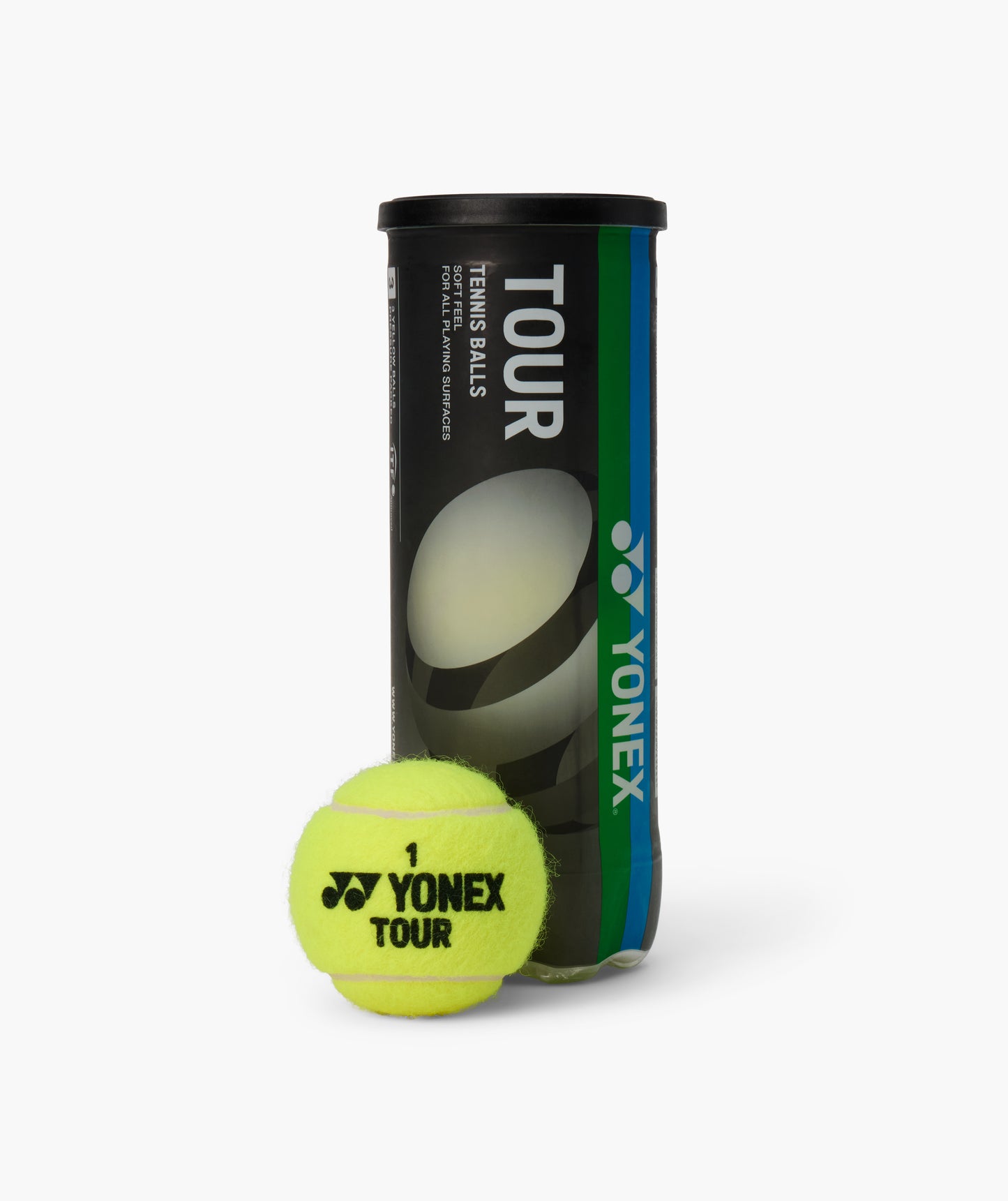 PRESSURIZED TOURNAMENT/PRACTICE TENNIS BALL, TOUR