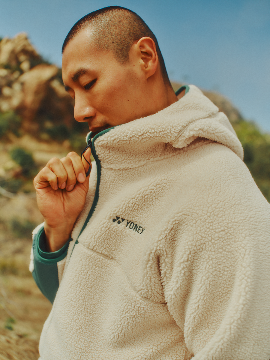 NATURE SERIES FULL-ZIP HOODED FLEECE